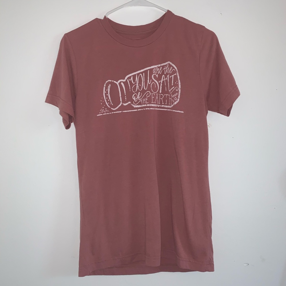 Pink T-Shirt with Religious Saying